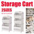 Multi Layer Laundry Hamper Storage Rack, Moisture Proof and Space Saving - 2 Tier - view 2