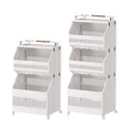 Multi Layer Laundry Hamper Storage Rack, Moisture Proof and Space Saving - 2 Tier - view 3