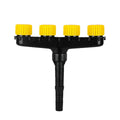 Multi-Nozzle Atomising Garden Sprinkler for Vegetable Watering - 4 Nozzle Type