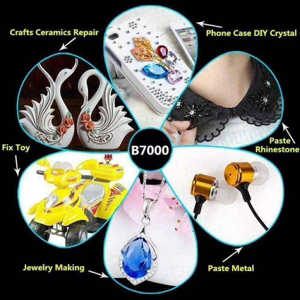 Multi-Purpose Clear Adhesive Glue for Jewellery, Phone and Craft Repair - 15 ml - view 5
