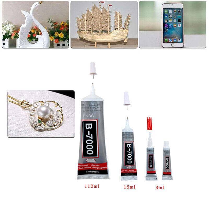Multi-Purpose Clear Adhesive Glue for Jewellery, Phone and Craft Repair - 3 ml - view 3