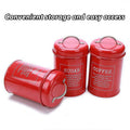 Multi-Purpose Sealed Jars with Airtight Lids - Red, 3 Pack - view 4