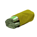 Multi-Use Emergency Blanket 213 x 91 cm for Camping and First Aid - Green