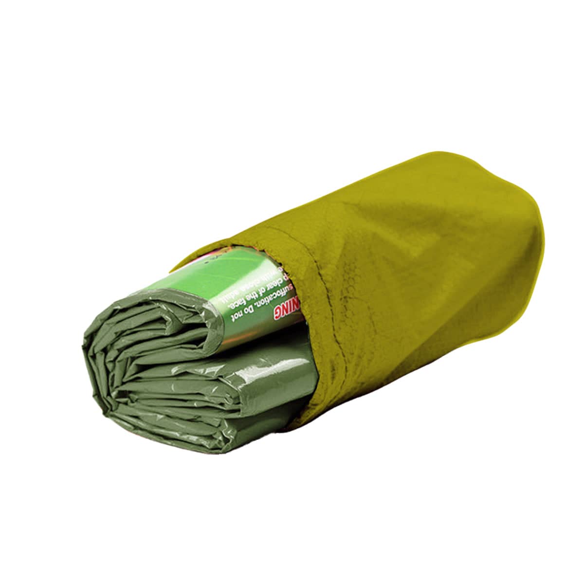 Multi-Use Emergency Blanket 213 x 91 cm for Camping and First Aid - Green