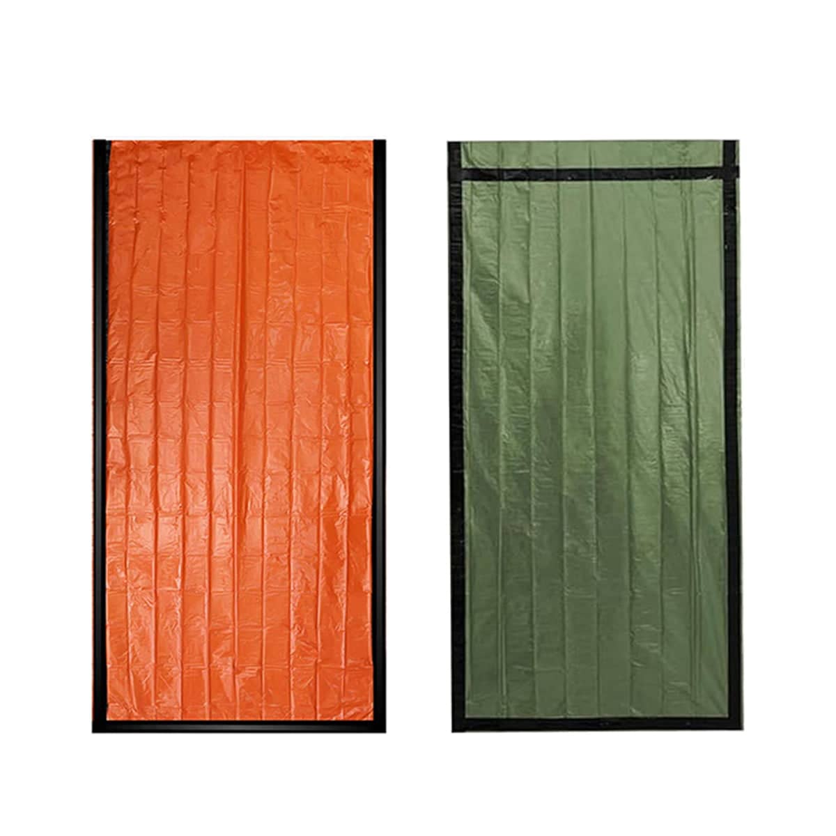 Multi-Use Emergency Blanket 213 x 91 cm for Camping and First Aid - Green - view 3