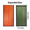 Multi-Use Emergency Blanket 213 x 91 cm for Camping and First Aid - Green - view 4