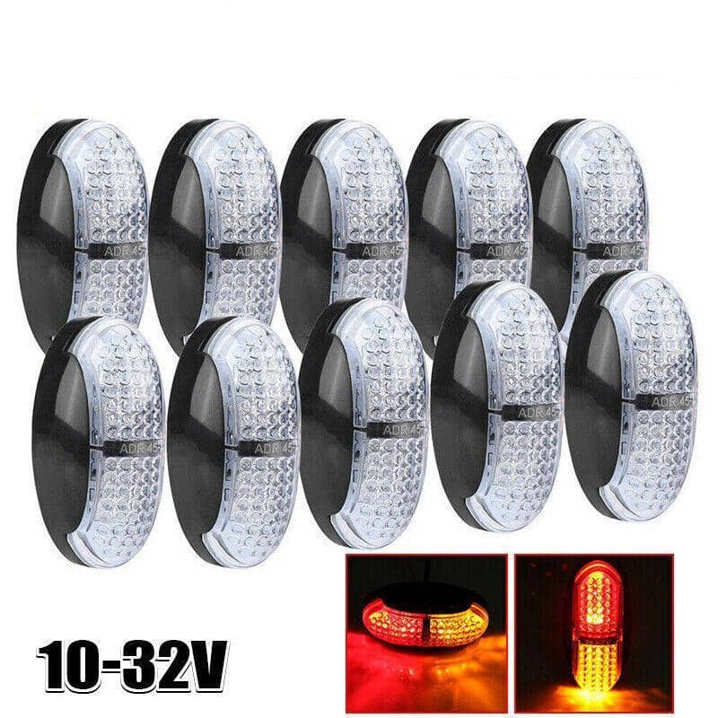 Multi Volt LED Side Marker Lights, 10 to 30 Volt for Trailers and Caravans - Pack of 10 - view 4