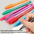 Multicolour Ballpoint Pen Set of 100 Multi Colour - 10 Sets - view 4