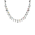 Multicolour Butterfly Necklace for Women, Summer Collarbone Chain - view 2