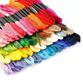 Multicolour Egyptian Cross Stitch Cotton Embroidery Floss, 100 Colours, Pack of 100 - view 3