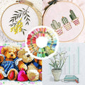 Multicolour Egyptian Cross Stitch Cotton Embroidery Floss, 100 Colours, Pack of 100 - view 4