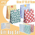 Multicolour Paper Party Favour Bags for Cakes and Cookies, Pack of 40