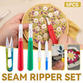 Multicolour Seam Ripper Set with Thread Snips - Set of 5