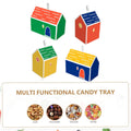 Multicolour Small House Gift Boxes - Pack of 40 Candy Party Favour Treat Boxes - view 4