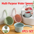 Multifunction Plastic Water Scoop Set for Kitchen and Garden, Pack of 3