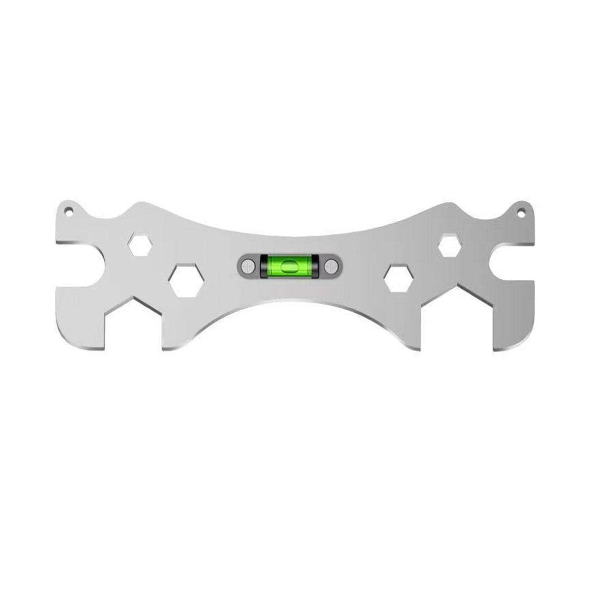 Multifunction Sink Plumbing Wrench with Bubble Level - Hexagonal