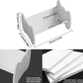 Multifunctional Book Organiser - Desktop Shelf Storage Bookcase, White - view 3