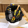 Multifunctional Bucket Tool Bag with 56 Pockets, Hardware Repair Toolkit Storage Case - view 4