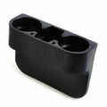Multifunctional Car Seat Gap Cup Holder for Bottles, Snacks and Accessories - Black - view 2