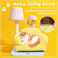 Multifunctional Cat Lounge Sofa with Sisal Scratch Post - view 3