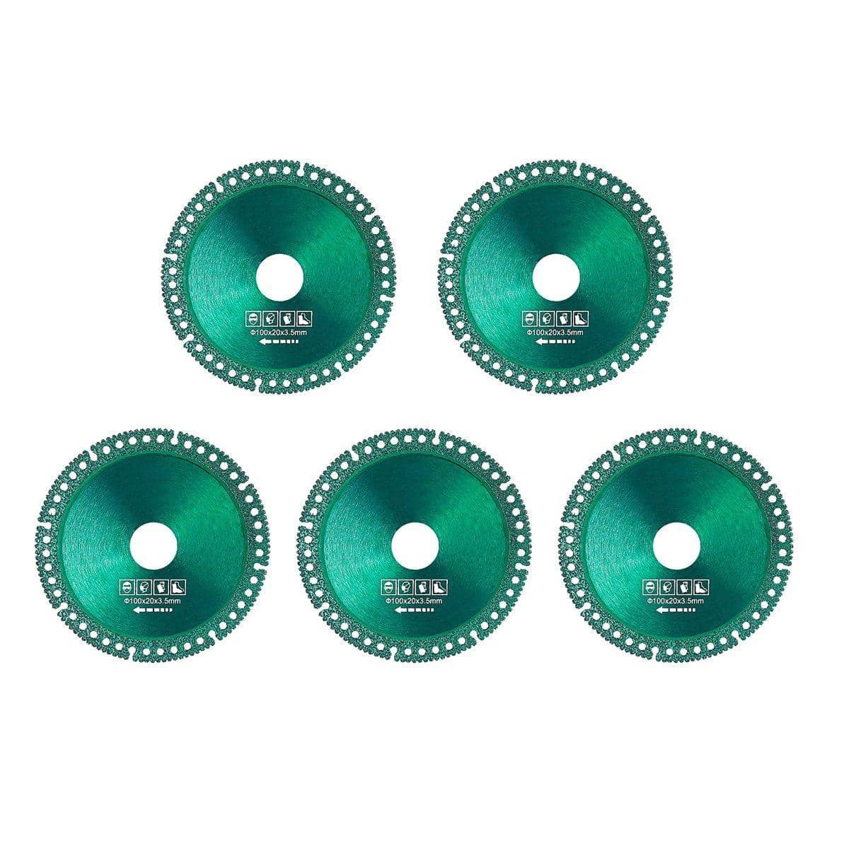 Multifunctional Composite Cutting Saw Blade Discs, 100 mm, Pack of 5 - view 2