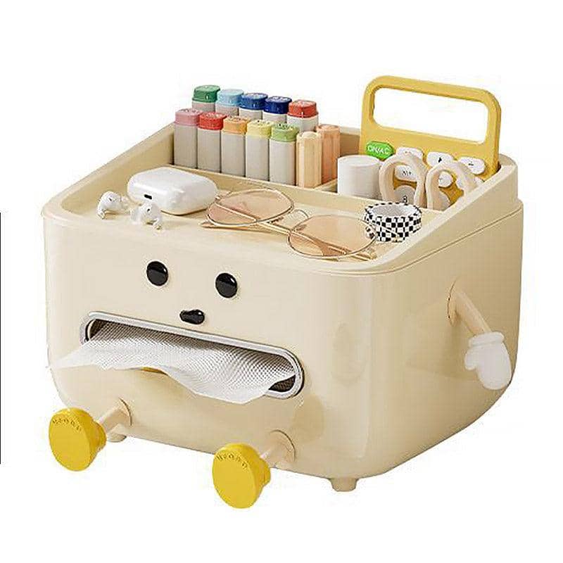 Multifunctional Desktop Tissue Box Organiser for Household Use - view 2
