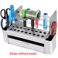 Multifunctional Desktop Tool Storage Cabinet with Side Compartments - view 4