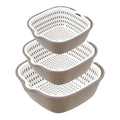 Multifunctional Drainage Basket Set of 6 for Fruit and Vegetables - view 3