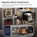 Multifunctional Kitchen Spice Rack Organiser with Knife Holder, Wall or Countertop - view 5