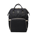 Multifunctional Nappy Backpack Changing Bag - Black