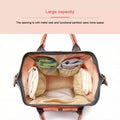 Multifunctional Nappy Backpack Changing Bag - Black - view 5