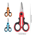 Multifunctional Serrated Fishing Scissors - Orange - view 4