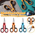 Multifunctional Serrated Fishing Scissors - Red - view 2