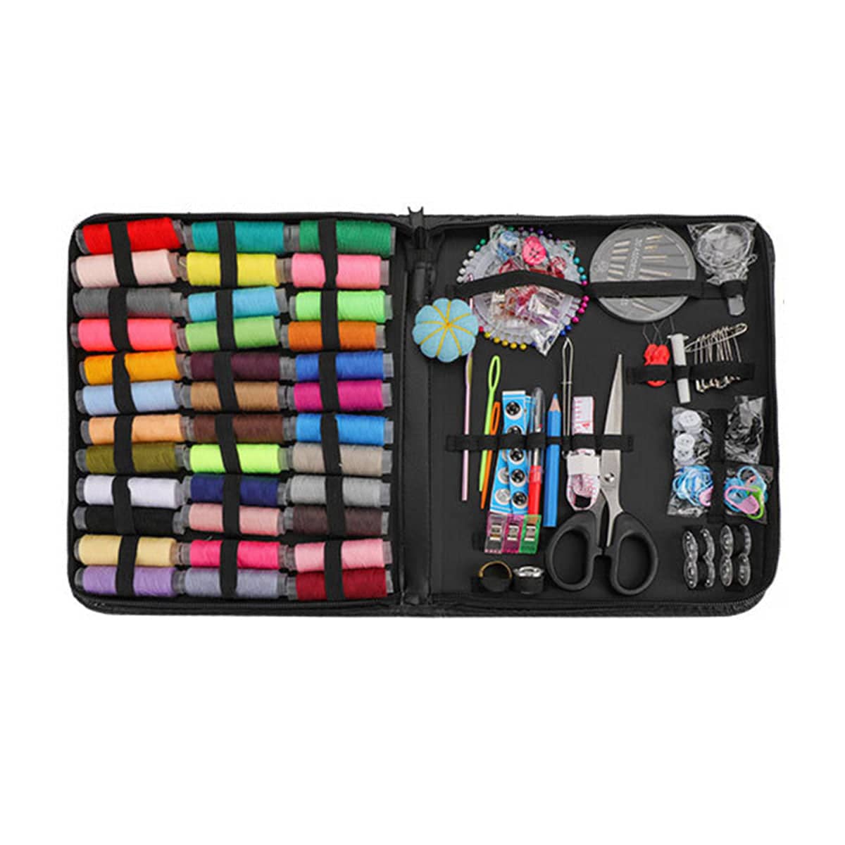 Multifunctional Sewing Kit with 226 Pieces, Portable Travel Sewing Box - view 2