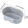 Multifunctional Sink Drain Basket, 4 Pack - Beige - view 4
