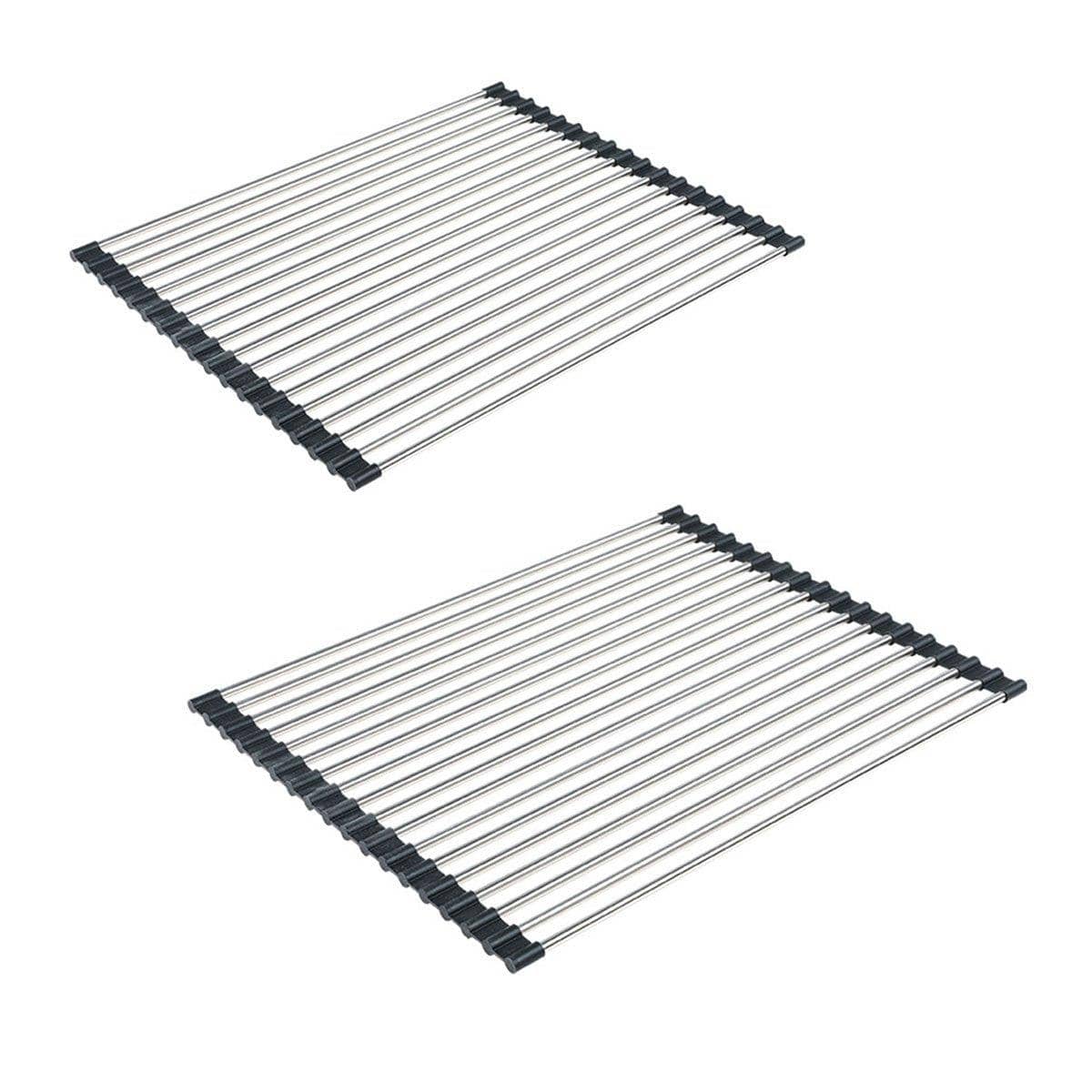 Multifunctional Stainless Steel Draining Rack - 580 x 400 mm - view 3