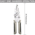 Multifunctional Wire Stripper Pliers Cable Crimper and Cutter Tool - view 3