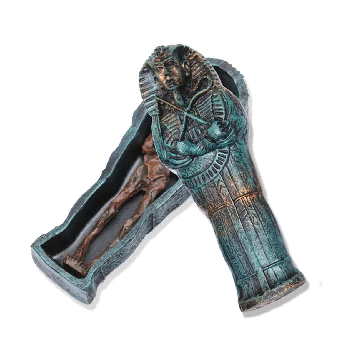 Mummy Aquarium Resin Decoration for Fish Tank Aquascape Ornament Landscape - view 2