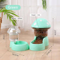 Mushroom Pet Food and Water Dispenser Set for Cats and Dogs - Light Blue - view 4