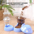 Mushroom Pet Food and Water Dispenser Set for Cats and Dogs - Light Blue - view 5