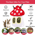 Mushroom Shaped Hay Feeder Bag for Rabbits, Guinea Pigs and Hamsters - view 4