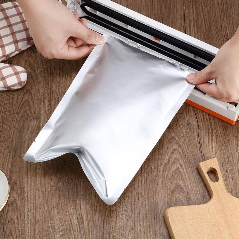Mylar Foil Vacuum Food Storage Bags, Heat Seal - 10 x 15 cm, Pack of 100 - view 5