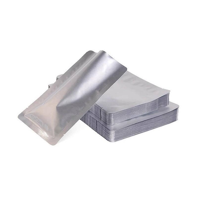 Mylar Foil Vacuum Food Storage Bags, Heat Seal - 8 x 12 cm, Pack of 100