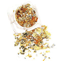 Nail Art Mirror Foil Flakes Glitter Powder - Gold and Silver