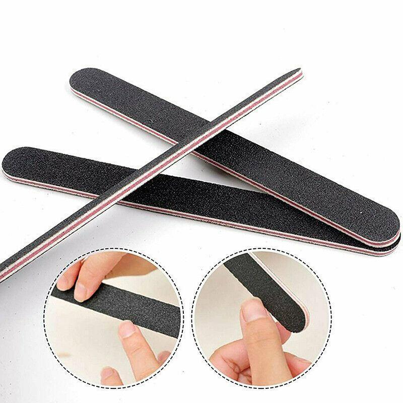 Nail Files 100/180 Grit for Manicure and Pedicure - 100 PCS - view 7