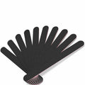 Nail Files 100/180 Grit for Manicure and Pedicure - Pack of 10