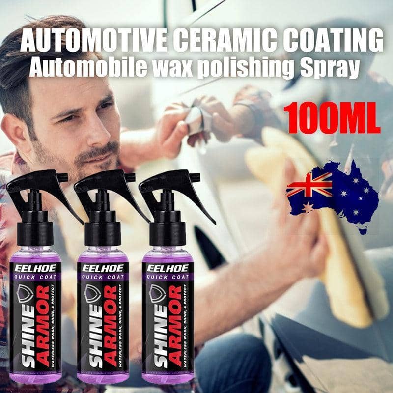 Nano Ceramic Coating Car Wax Spray with Hydrophobic Shine, 100 mL