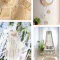 Natural Beige Cotton Macrame Rope 4 mm x 100 m Twisted Cord for Craft and Cooking - view 4