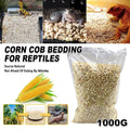 Natural Corn Cob Bedding for Reptiles, 1 kg Bag