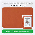 Natural Red Soil Reptile Substrate for Turtles, Burrowing and Hibernation - view 3